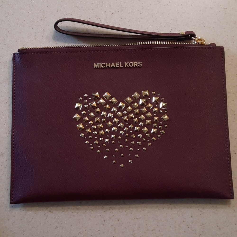 Michael Kors large clutch/wristlet